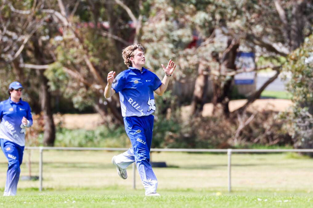 Brierly-Christ Church's Campbell Love, bowling earlier this season, has had a strong start to the division one season. Picture by Eddie Guerrero 
