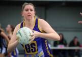 Chelsea Quinn in action for North earlier this season against Camperdown. Picture by Justine McCullagh-Beasy