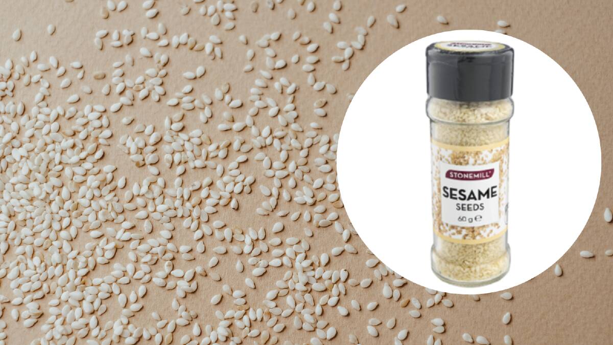 Stonemills sesame seeds recalled from ALDI stores. Picture supplied/Canva