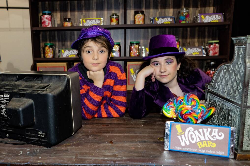 Jack Edward Bryant and Daphne Pye will star as Charlie Bucket and Willy Wonka. Pictures by Anthony Brady