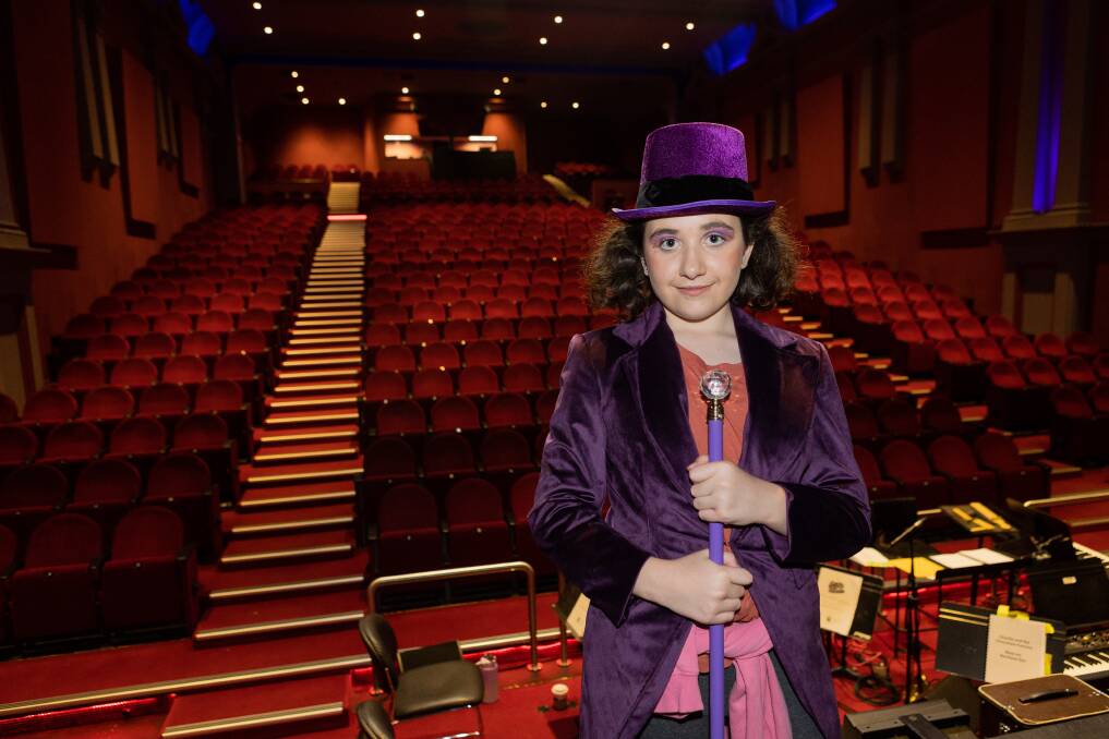 Daphne Pye at the Lighthouse Theatre during dress rehearsals.