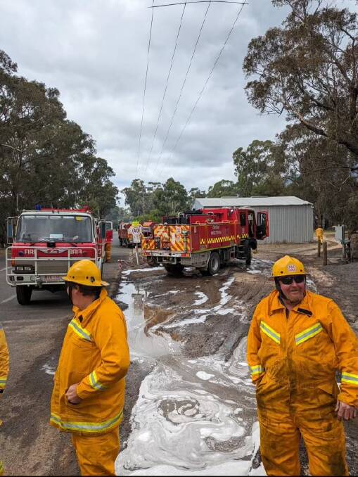 Fire fighters are now working in more favourable conditions as they battle to control blazes that have so far burned more than 6000 hectares in and around the Grampians National Park. Picture supplied