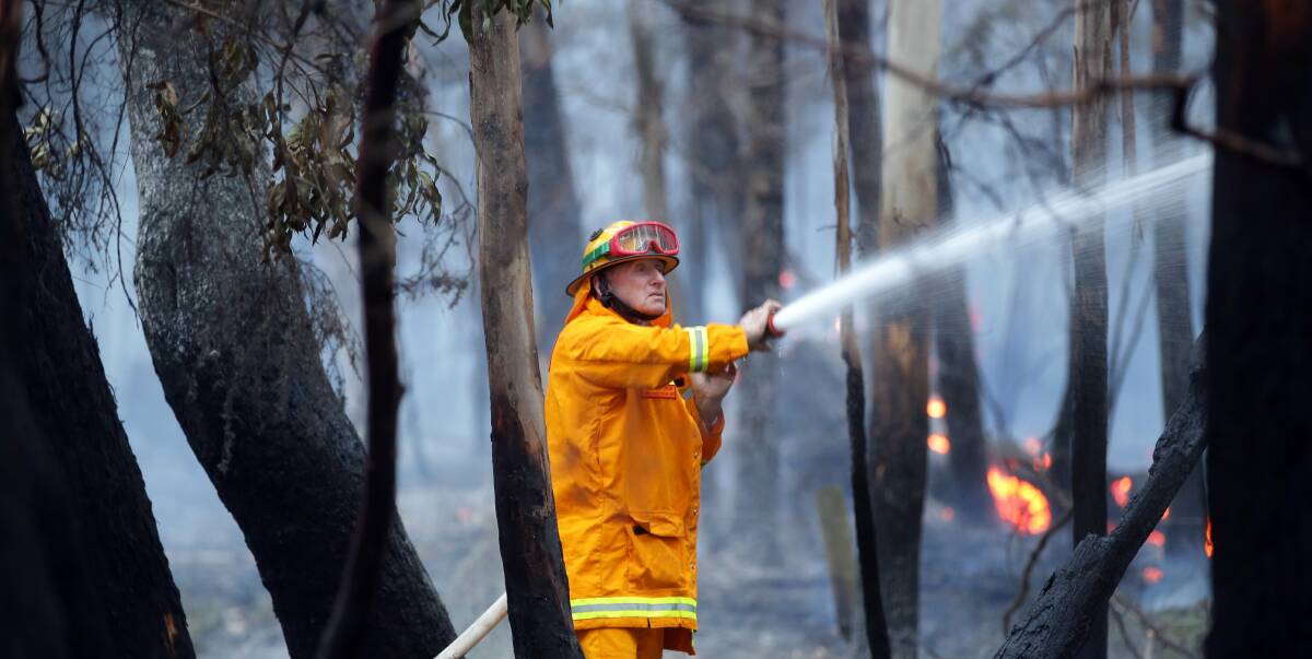 Marginalised: CFA volunteers will protest in Melbourne on Saturday over a proposed pay and conditions proposal by career firefighters that they fear diminishes the role of volunteers.