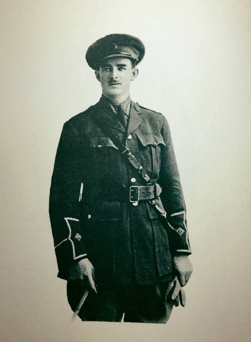 RELATIVE: Clyde Fenton's brother Cyril during World War 1. Picture: Ballarat & District in the Great War
