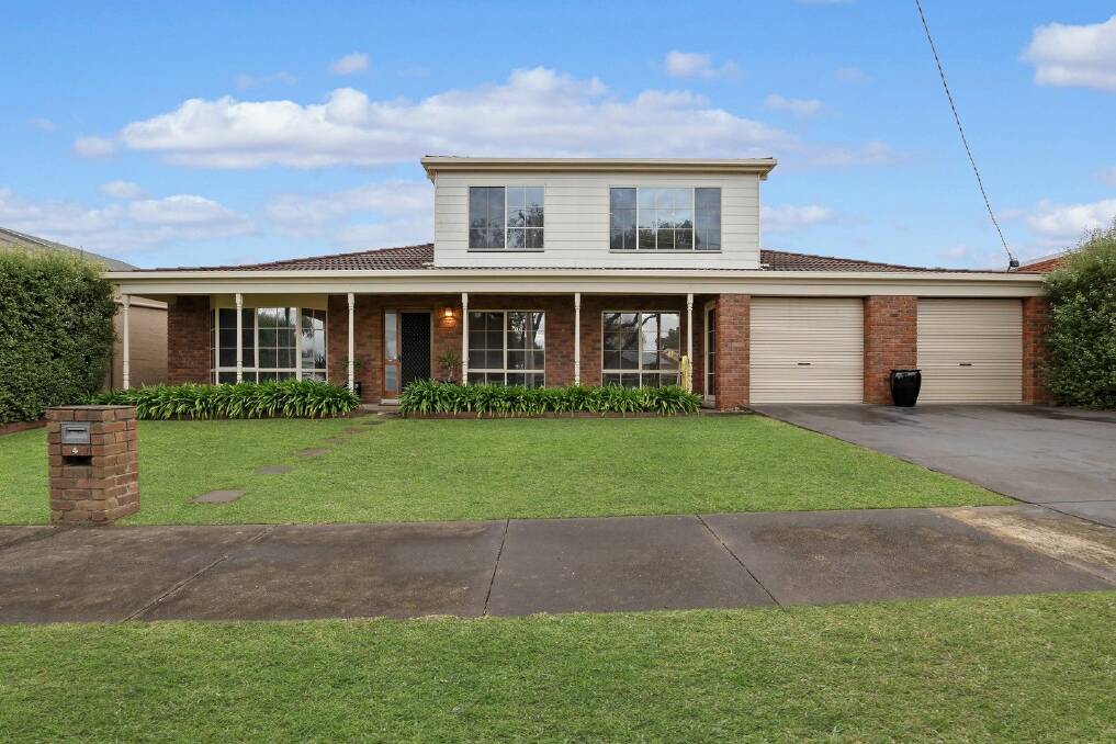 A double storey, four-bedroom home at 4 Rockview Court, Warrnambool, sold for $655,000. Picture supplied 