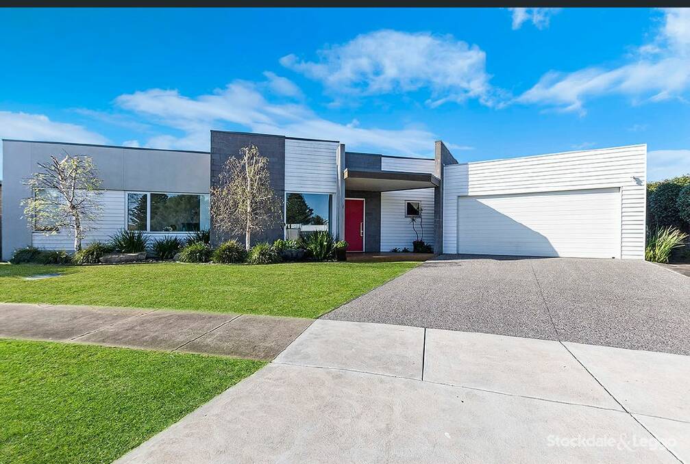 MODERN: This home at 7 Armstrong Court in Port Fairy will feature on a new television series called Country House Hunters.