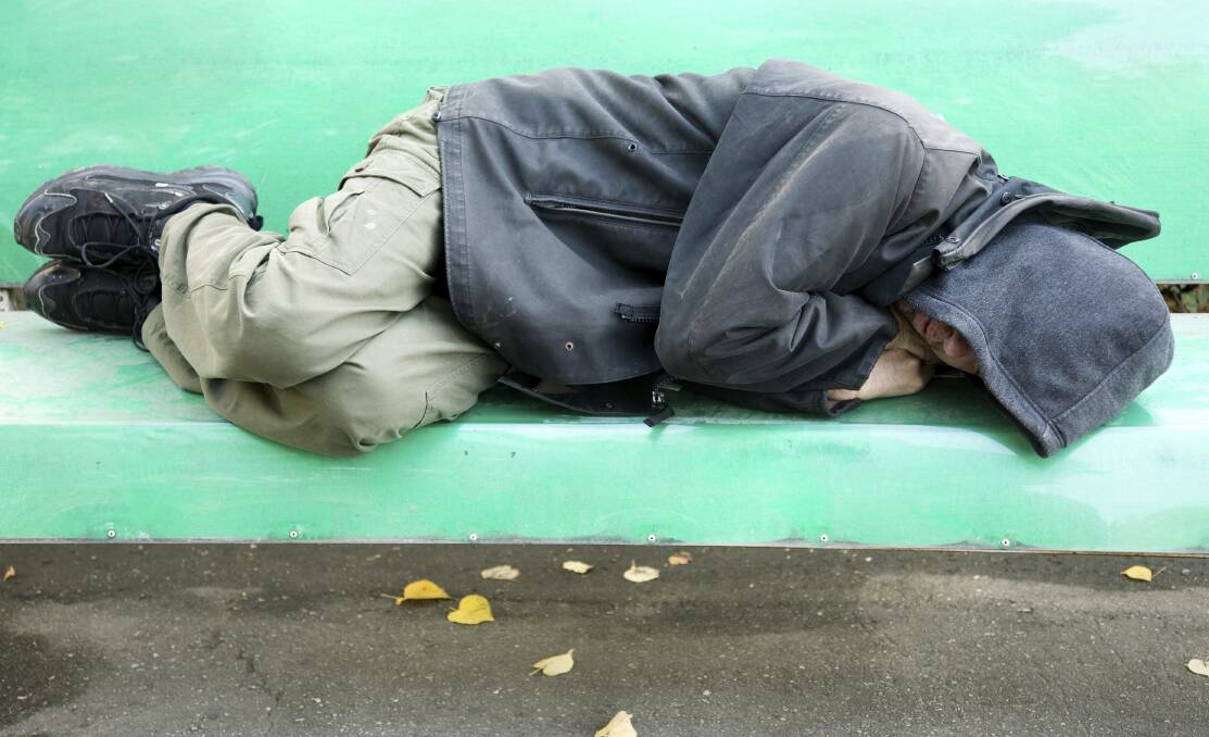 The number of homeless people in the south-west is on the rise.