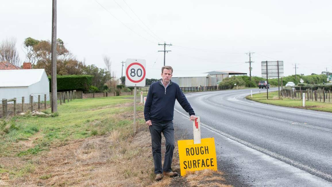 Member for Wannon Dan Tehan has been lobbying for additional funds for south-west roads for years.