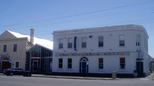 The Victoria Hotel in Port Fairy has been closed for about a week.
