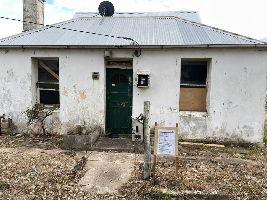 The heritage cottage would be retained in the design of the proposed child care centre in Moore Street. Picture by Monique Patterson