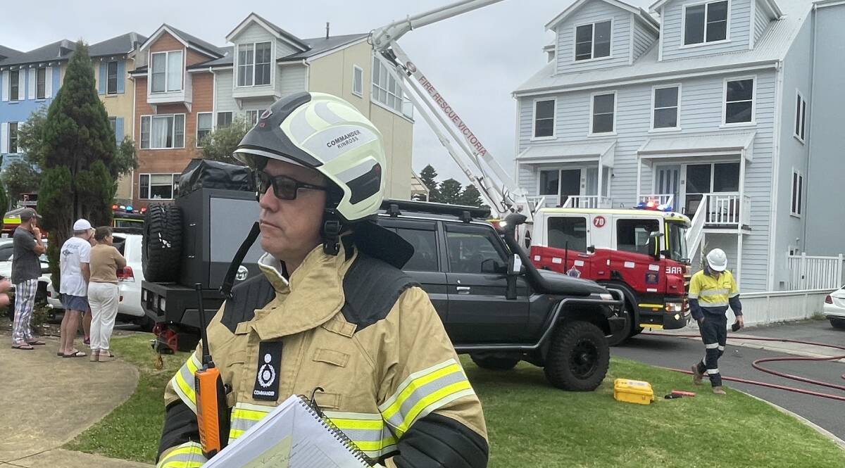 Fire Rescue Victoria Warrnambool brigade Commander Greg Kinross has issued a warning about lithium batteries after a fire at a Warranmbool home on Monday was suspected of being started by an elctrical fault.