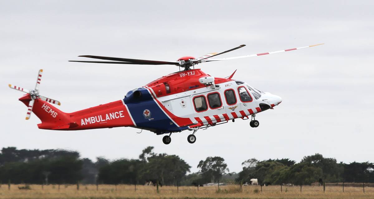 The British woman in her 20s was flown to The Alfred Hospital in Melbourne with critical injuries. This is a file image.