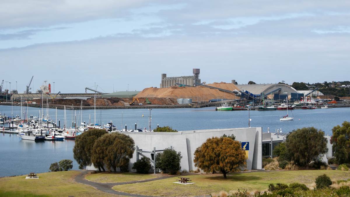 Port of Portland entry workers will receive the Pfizer COVID-19 vaccination next week. Picture: Anthony Brady