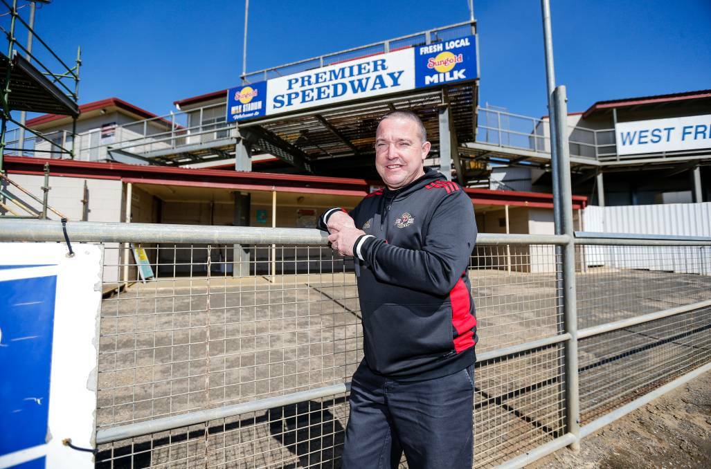Stepping down: Premier Speedway general manager David Mills has resigned from the top job. Picture: Anthony Brady