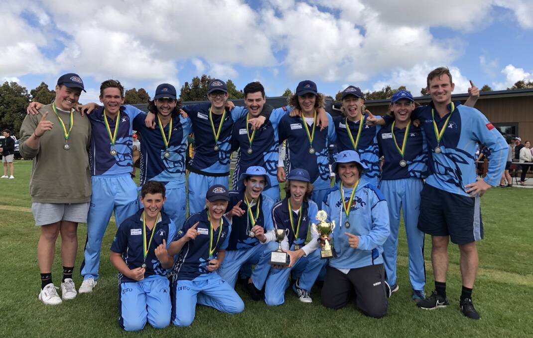 Champions: Wesley-CBC won the under 17 boys Twenty20 grand final on Tuesday. Picture: Brian Allen