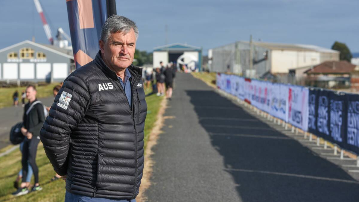 Legana's Ian Chesterman at the Launceston Running Festival in 2020. Picture by Paul Scambler 