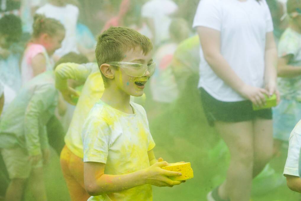 The Colour Splash will be part of the fun at the Terang Colour Festival on Friday, September 29. Picture by Anthony Brady