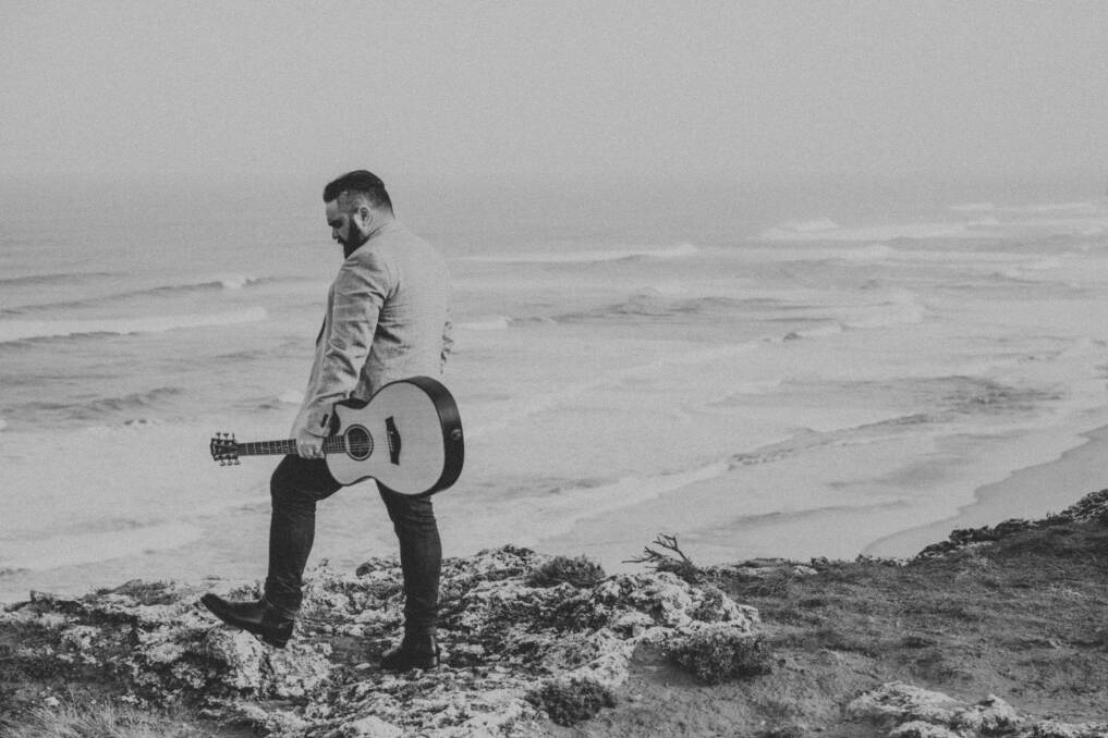 Singer-songwriter Michael Ferguson's new track 'Stay for One More' was recorded, produced and mastered in Warrnambool with local photographer Josh Beames taking the cover image (above).