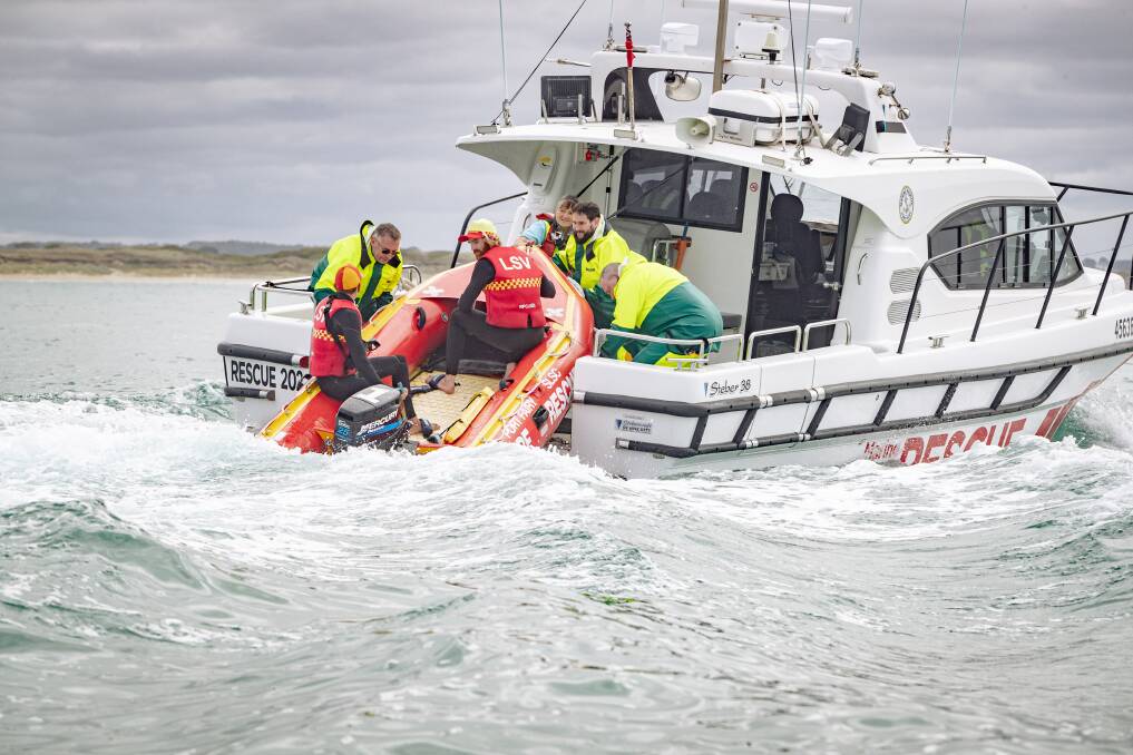 Port Fairy Marine Rescue Service has joined a long list of community groups calling for volunteers to ensure its continuation. Picture by Sean McKenna