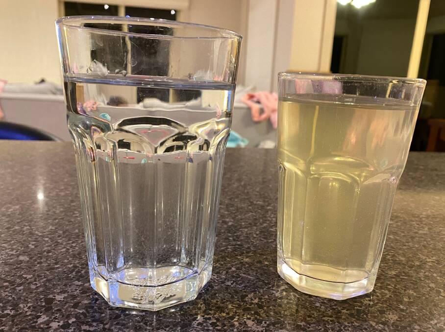 The water quality at some north Warrnambool homes was affected on Tuesday after a main burst earlier that afternoon. 