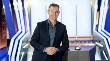 Todd Woodbridge serves up a smooth transition to game show host. Picture supplied by Channel 9.