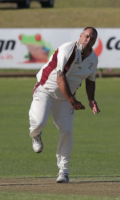 CONSISTENT: East Warrnambool-YCW veteran Jason Alberts is proving invaluable with the ball in the early stages of the 2015-16 WDCA season. Picture: Vicky Hughson