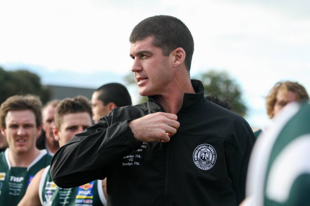 Gearing up again: Jonathan Brown will coach the Hampden league's representative side against Ballarat on May 18. Picture: Rob Gunstone