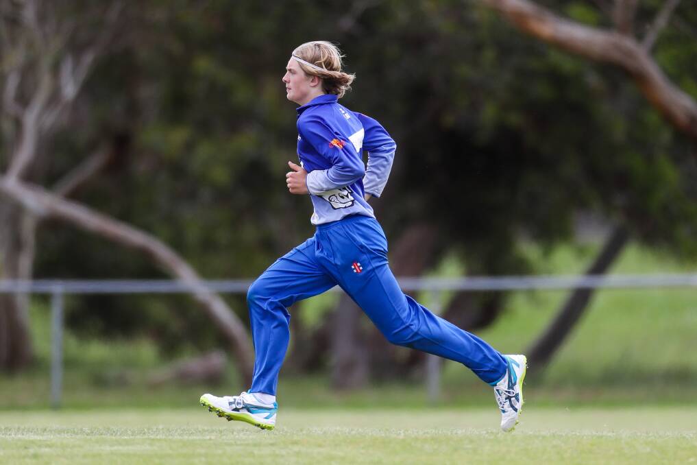 FOLLOW ME: Campbell Love has impressed as Brierly-Christ Church's under 17 captain in 2018-19. Picture: Morgan Hancock