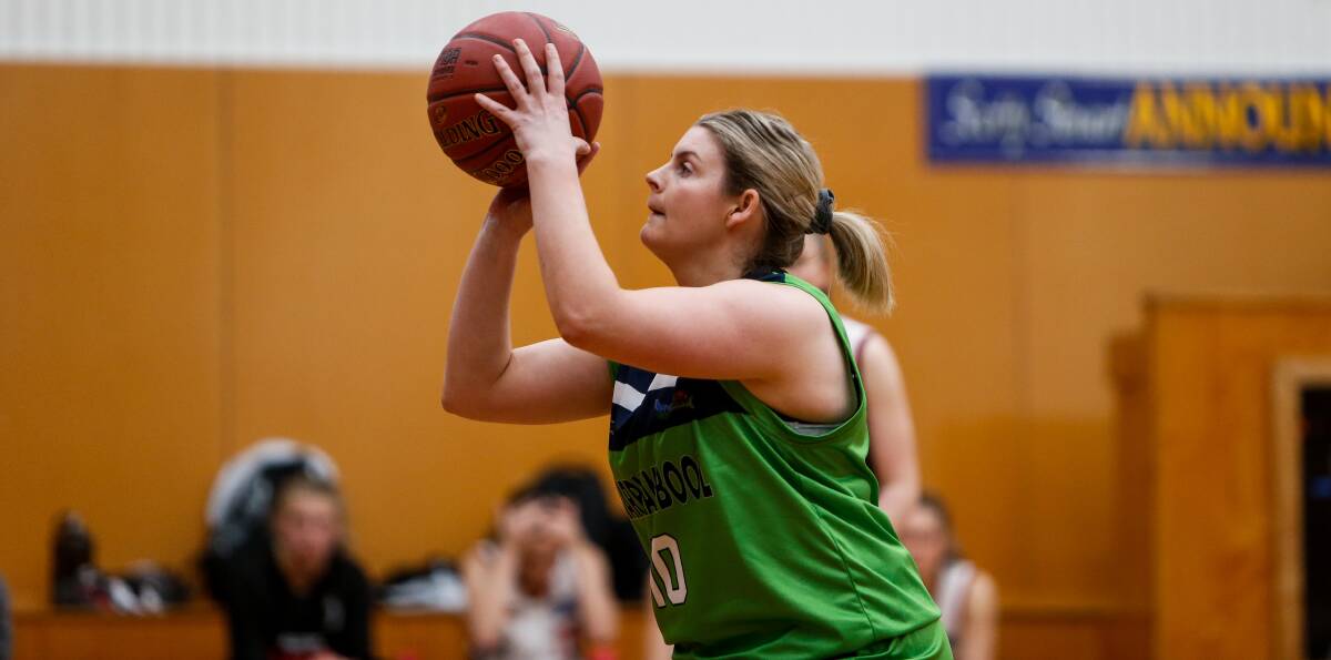 ON TRACK: Warrnambool Mermaids player Nicole Gynes could return to for the Country Basketball League final series. Picture: Anthony Brady