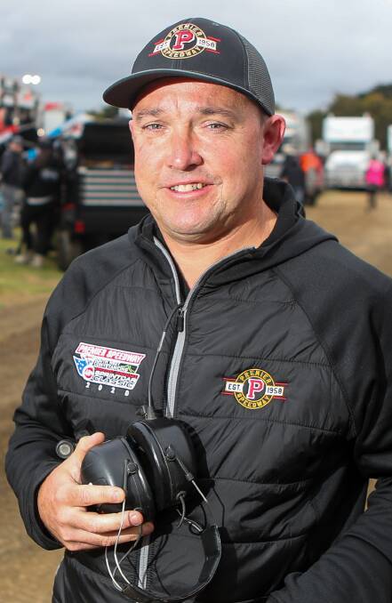 GRATEFUL: Premier Speedway general manager David Mills.