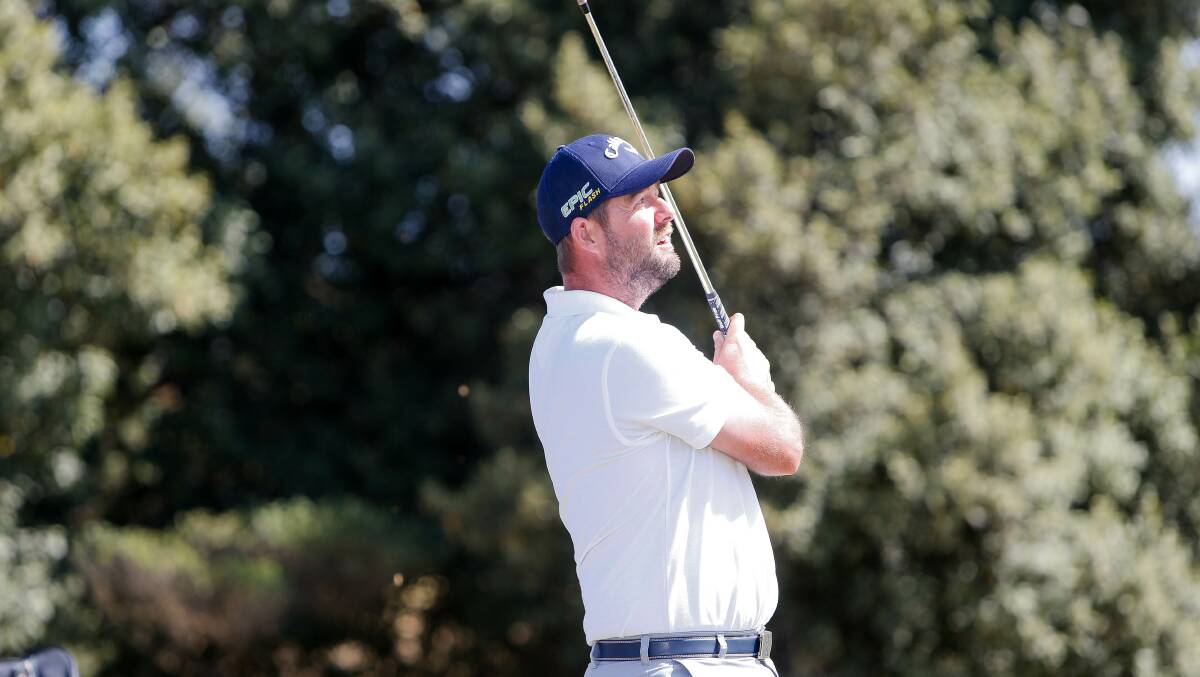 Warrnambool golfer Marc Leishman is 14 shots back on the leaders after two poor rounds. Picture: Anthony Brady