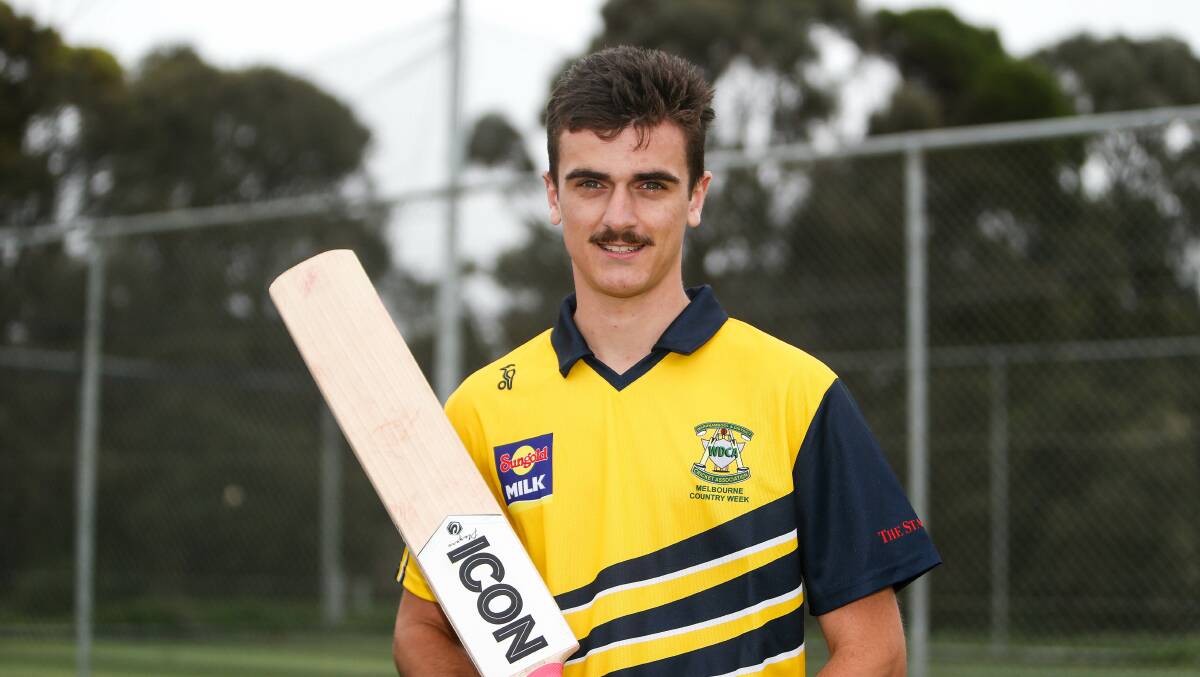 GOOD START: Alex Jennings scored a victory in his first game as Port Fairy skipper. He also took four scalps in the eight-wicket win. Picture: Anthony Brady