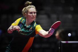 Melissa Tapper is chasing her third Olympic berth when she competes in the Table Tennis Olympic qualifiers in Ballarat this week. Picture by Getty Images