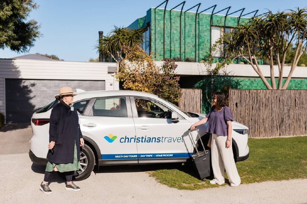 Christians Bus Tours offers complimentary pick up for customers to start their holiday off in a relaxed and easy way. Picture Christians Bus Tours