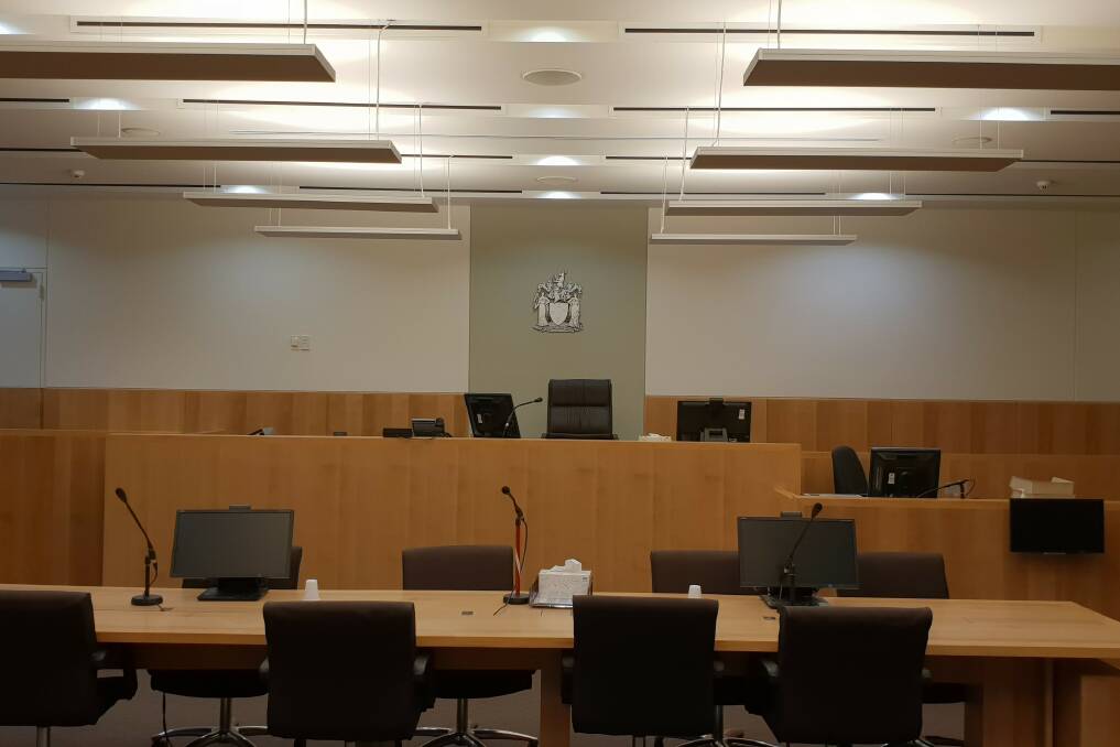 The inside of Warrnambool Magistrates Court which does not have a specialised family violence division. Picture by Magistrates Court Victoria
