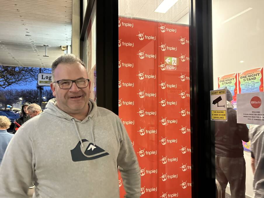 Warrnambool's Jamie Monagle outside the ABC office. Picture by Jessica Howard
