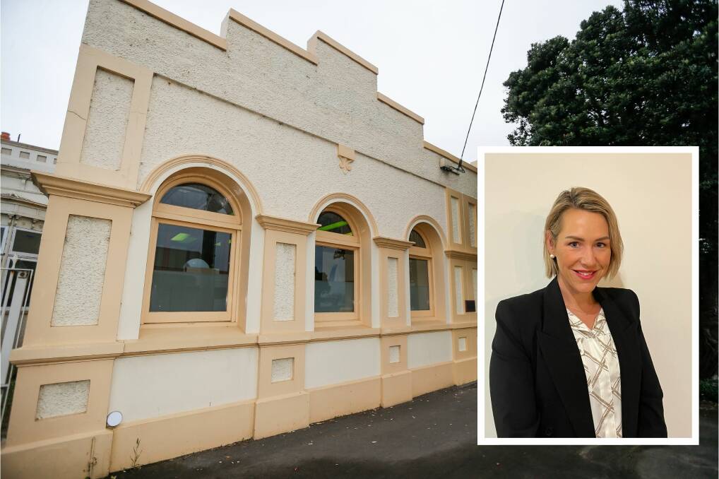 Emma House principal solicitor Amy Lane (inset) is urging for ongoing federal funding for the family violence legal practise, which is based in Warrnambool's Kepler Street. Pictures file, supplied