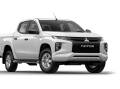 A white 2021 Mitsubishi Triton similar to the one pictured has been stolen from a Dunkeld property. 