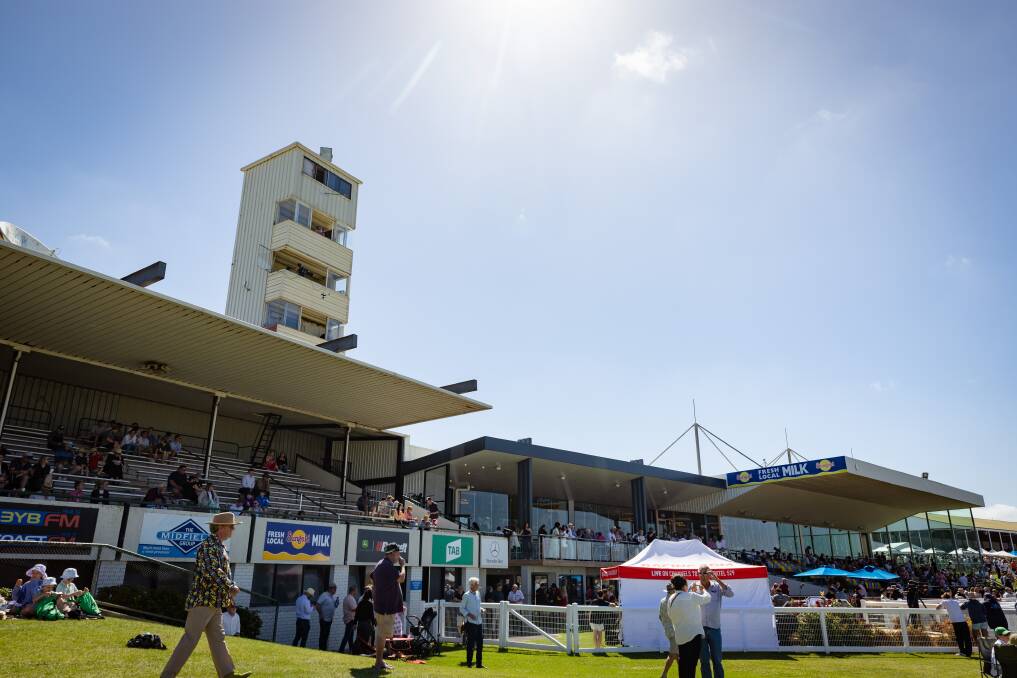 The old tower at Warrnambool Racecourse. Picture by Sean McKenna 