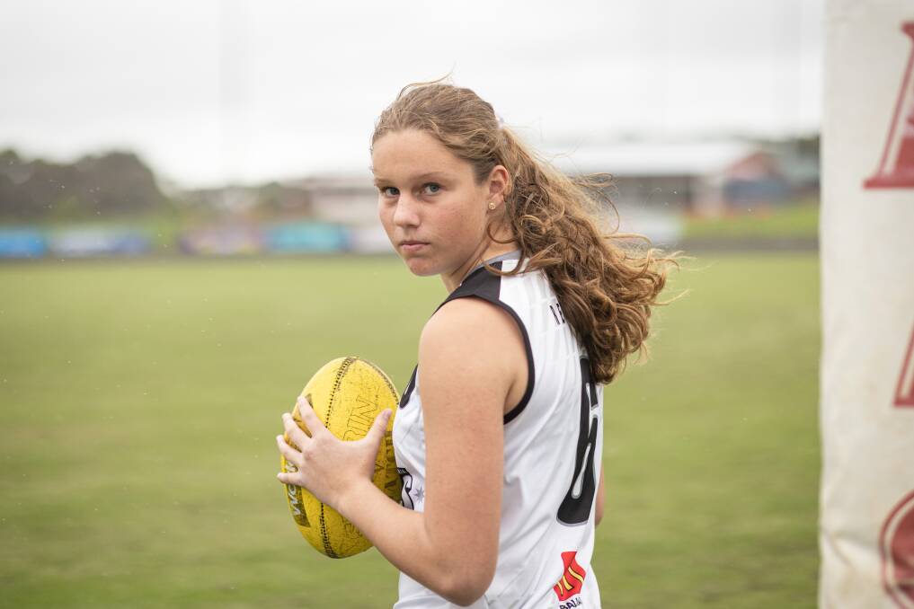 South Warrnambool footballer Maggie Johnstone will play for GWV Rebels in 2024. Picture by Sean McKenna