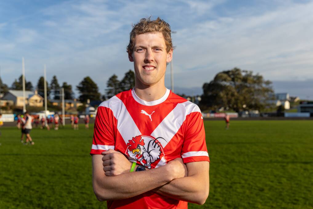 Jed Henderson is part of South Warrnambool's grand final-bound senior team. Picture by Eddie Guerrero 