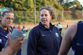 Warrnambool coach Kate Lindsey is pleased to have a recruit join the Blues' ranks four rounds in. Picture by Justine McCullagh-Beasy 