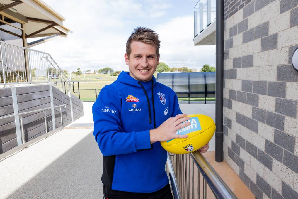 Ben Walsh is part of Western Bulldogs' program as its Next Generation Academy coach. Picture by Anthony Brady 