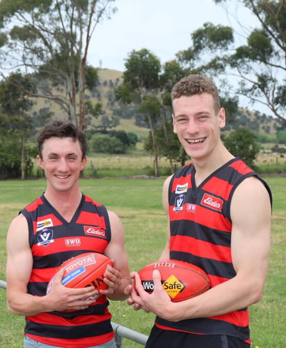 Penshurst has welcomed Nathan Rentsch and Josh Rentsch back to the club after time away. Picture by Tracey Kruger 
