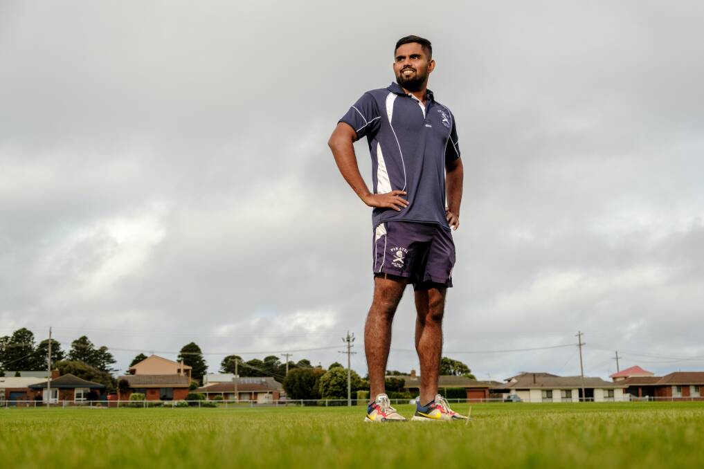 Jason Perera loves being part of the Port Fairy Cricket Club. Picture by Chris Doheny 