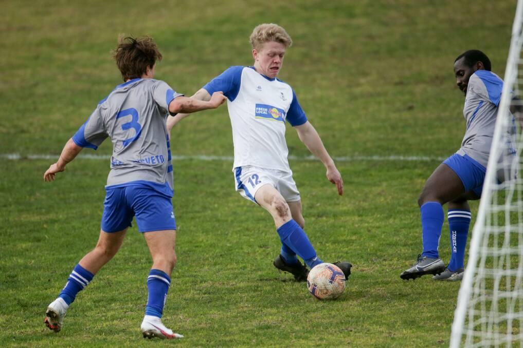GAME DAY: Owen Kirby in action for Warrnambool Rangers on Sunday. Picture: Chris Doheny 