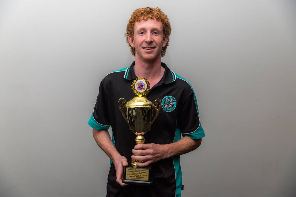 Fred Beasley was runner-up in the 2023 Warrnambool and District league's J.A Esam Medal. Picture by Eddie Guerrero 