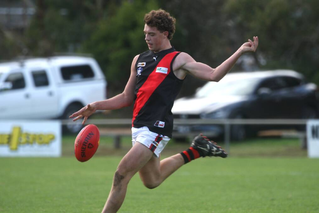 Jordan Fowler has been a revelation in Cobden's defence in season 2023. Picture by Meg Saultry 