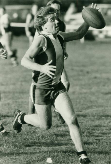 Adrian Gleeson pictured playing for Koroit in 1985. File picture 