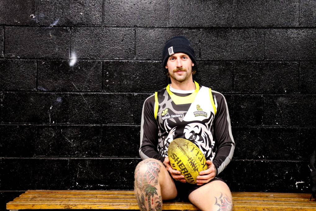 Flynn Atchison is using his major league experience to help Warrnambool and District club Merrivale. Picture by Justine McCullagh-Beasy 